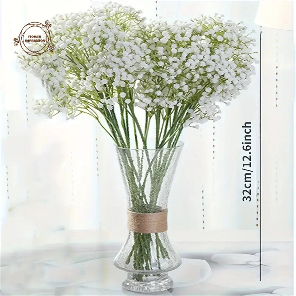 30pcs Artificial Baby's Breath Gypsophila Flowers | Wedding Decor