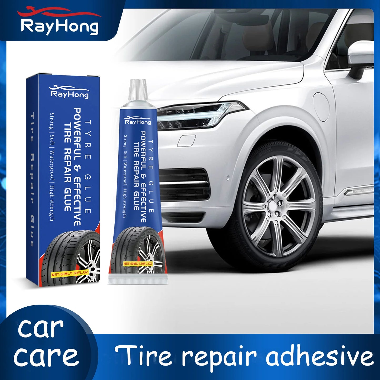 Tire Sidewall Repair Glue – Fix Cracks & Scratches Fast
