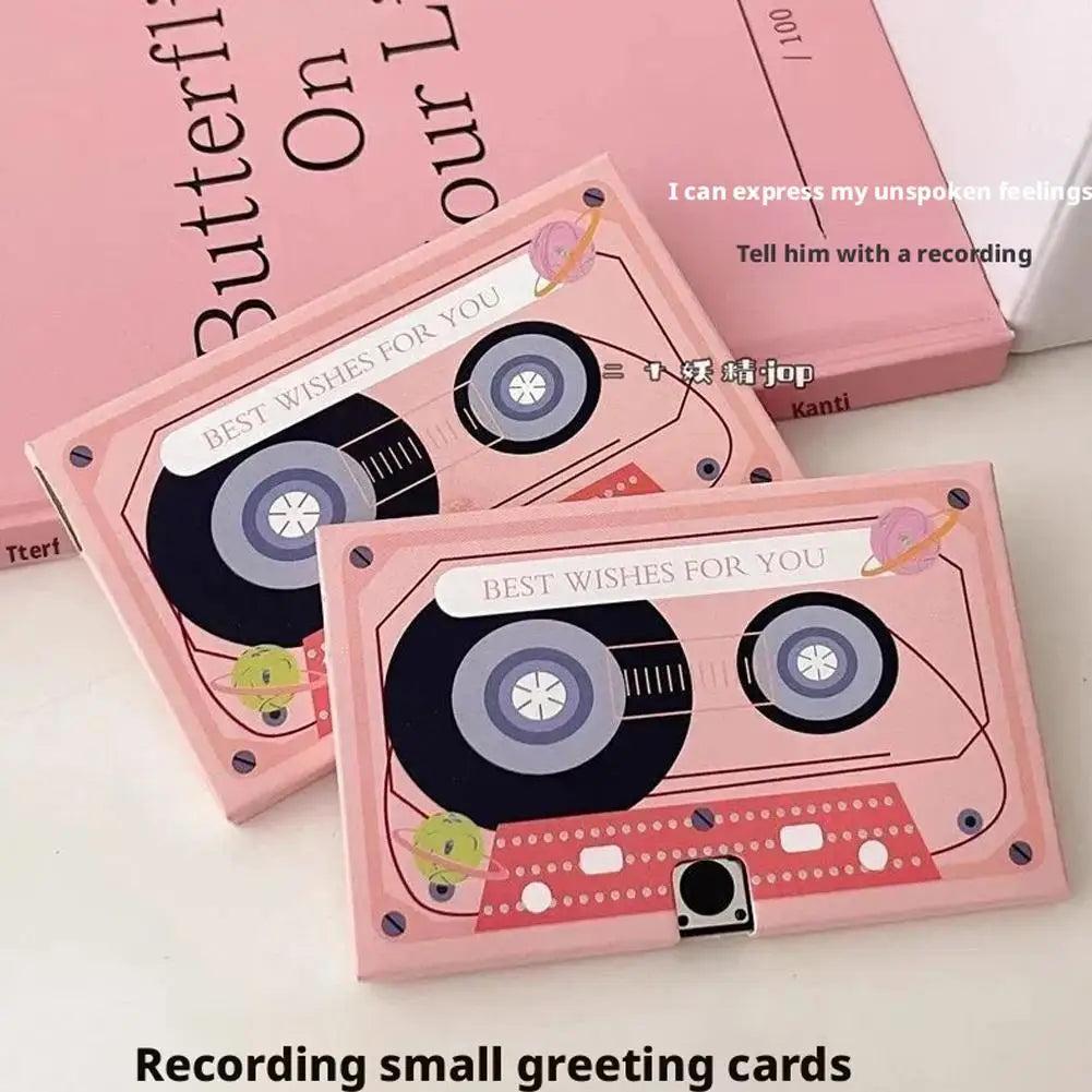 Voice Recordable Greeting Card for Personal Messages Peaceful Pleasures Health and Wellness