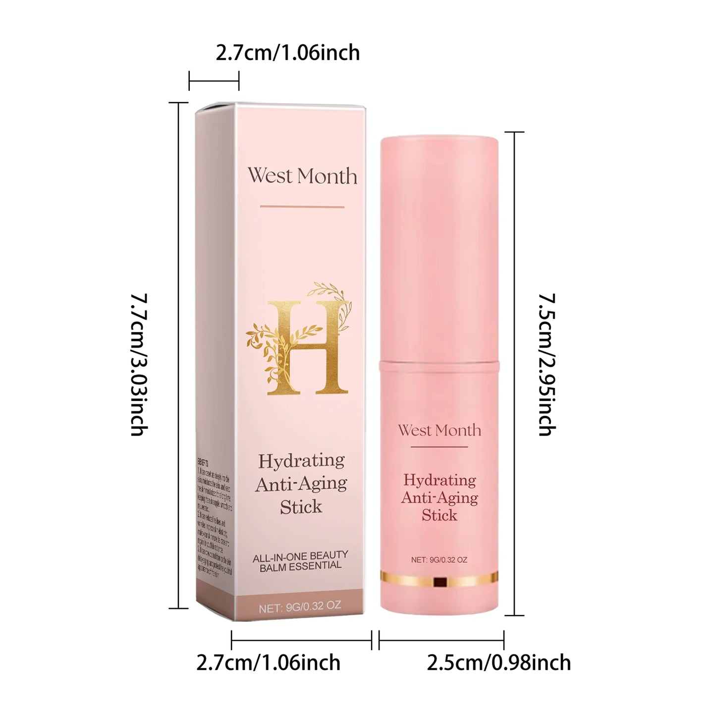 Collagen Firming Balm Stick – Hyaluronic Acid Anti-Aging Peaceful Pleasures Health and Wellness