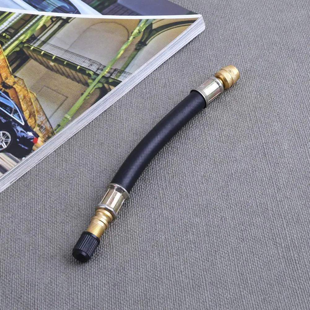 140mm Flexible Tire Valve Extension Adaptor – Universal Brass Rubber Car Parts Peaceful Pleasures Health and Wellness Australia