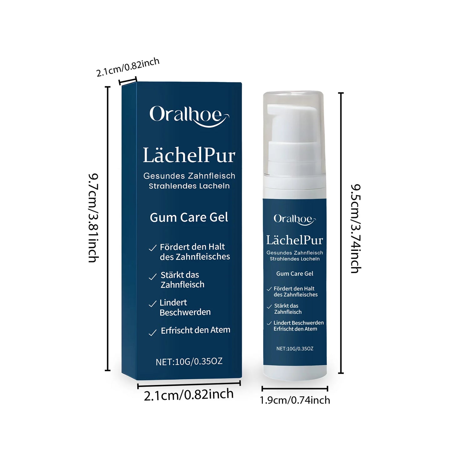 Natural Dental Care Gel – Gum Health, Stain & Fresh Breath