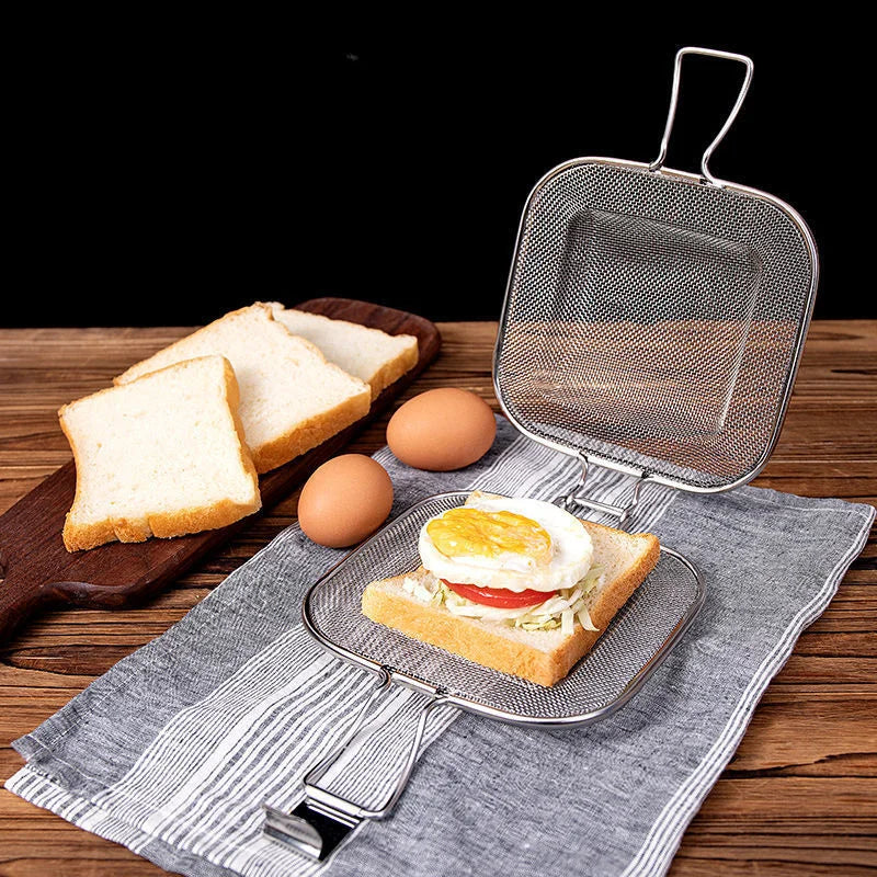 Stainless Steel Sandwich Maker | Panini Press Grill Net Sandwich Grill Net Peaceful Pleasures Health and Wellness