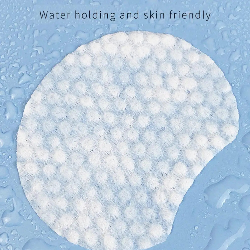 300/600PCS Facial Puff Cotton Pads Disposable Makeup Accessories Oval Cleaning Wipes Clean Skin Care Wash Pads Peaceful Pleasures Health and Wellness