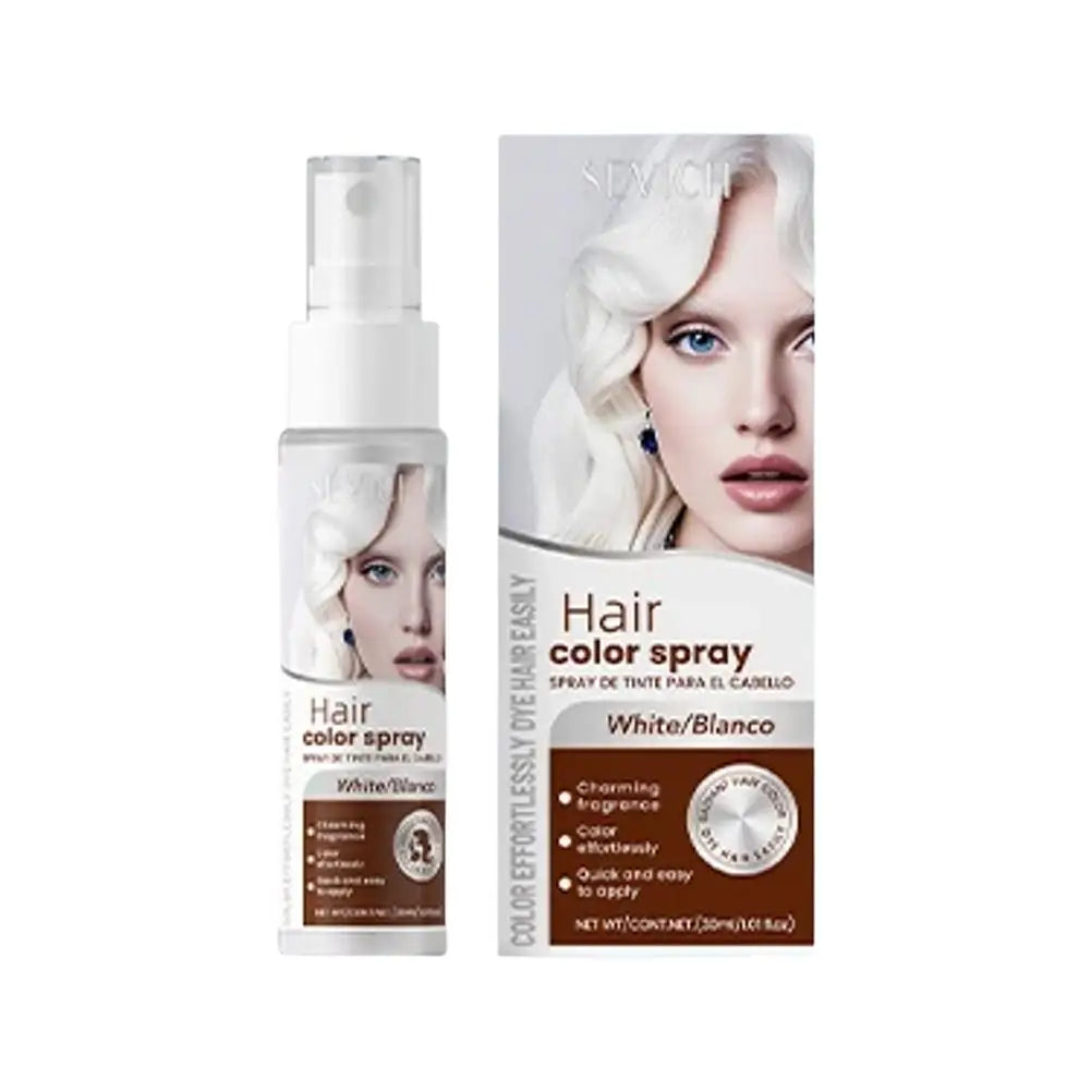 Temporary Hair Color Spray, DIY Temporary Hair Color Wax, Natural Washable Hair Dye Paint for Kids & Adults Disposable Hair Dye Peaceful Pleasures Health and Wellness white