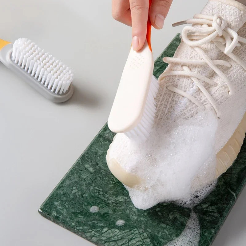 Long-Handle Soft Bristle Shoe Brush | Multifunctional Cleaner Shoe Cleaning Brush Peaceful Pleasures Health and Wellness