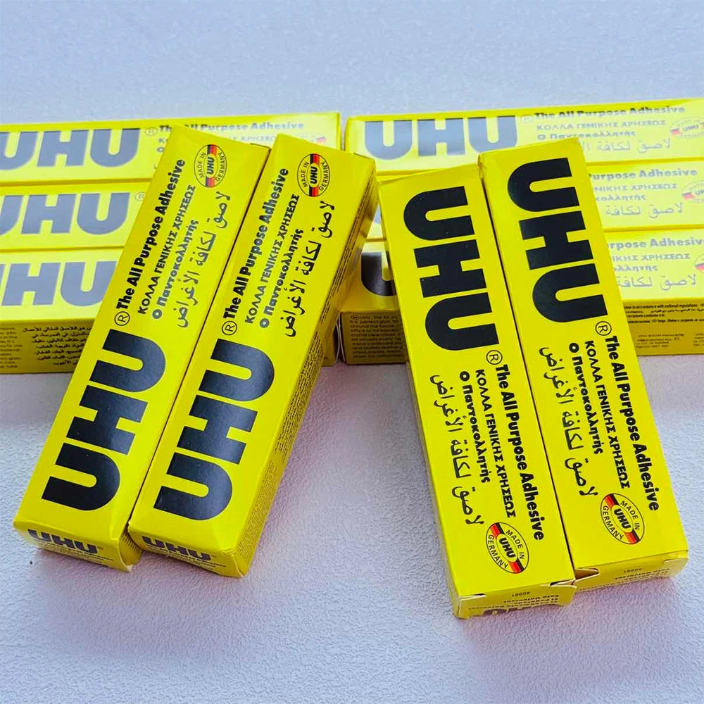 UHU All-Purpose Clear Glue 35ml – Fast Drying & Permanent Bond