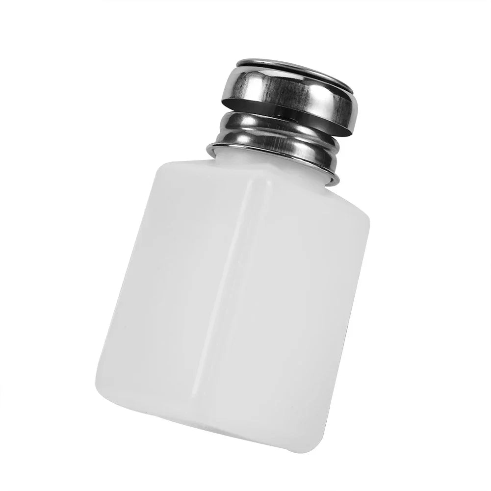 200ml Press Pump Refillable Dispenser Bottle | Nail Remover
