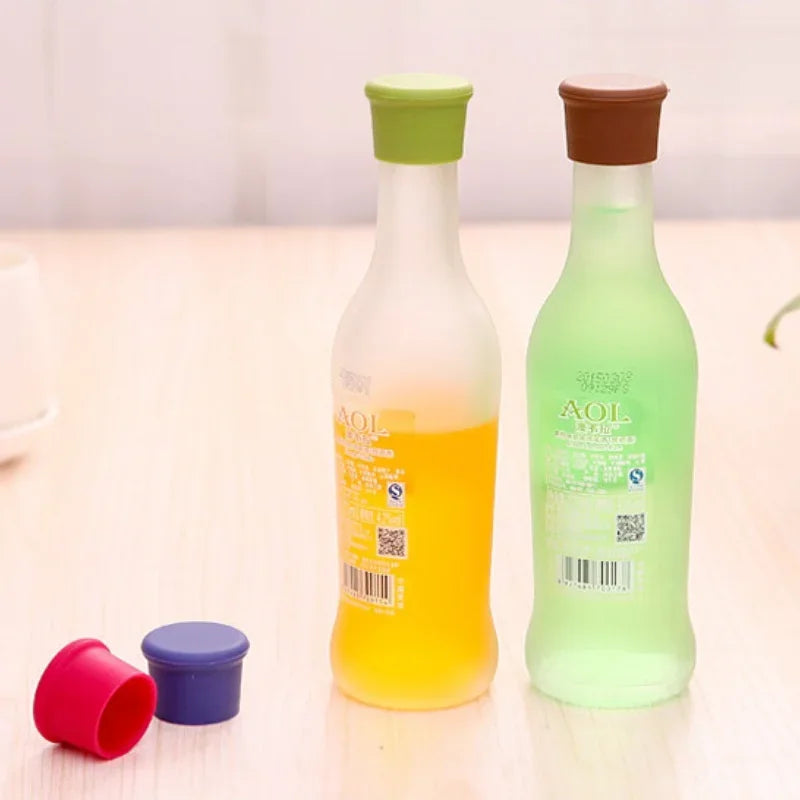 Silicone Bottle Stopper Cap – Food Grade Wine & Beer Seal