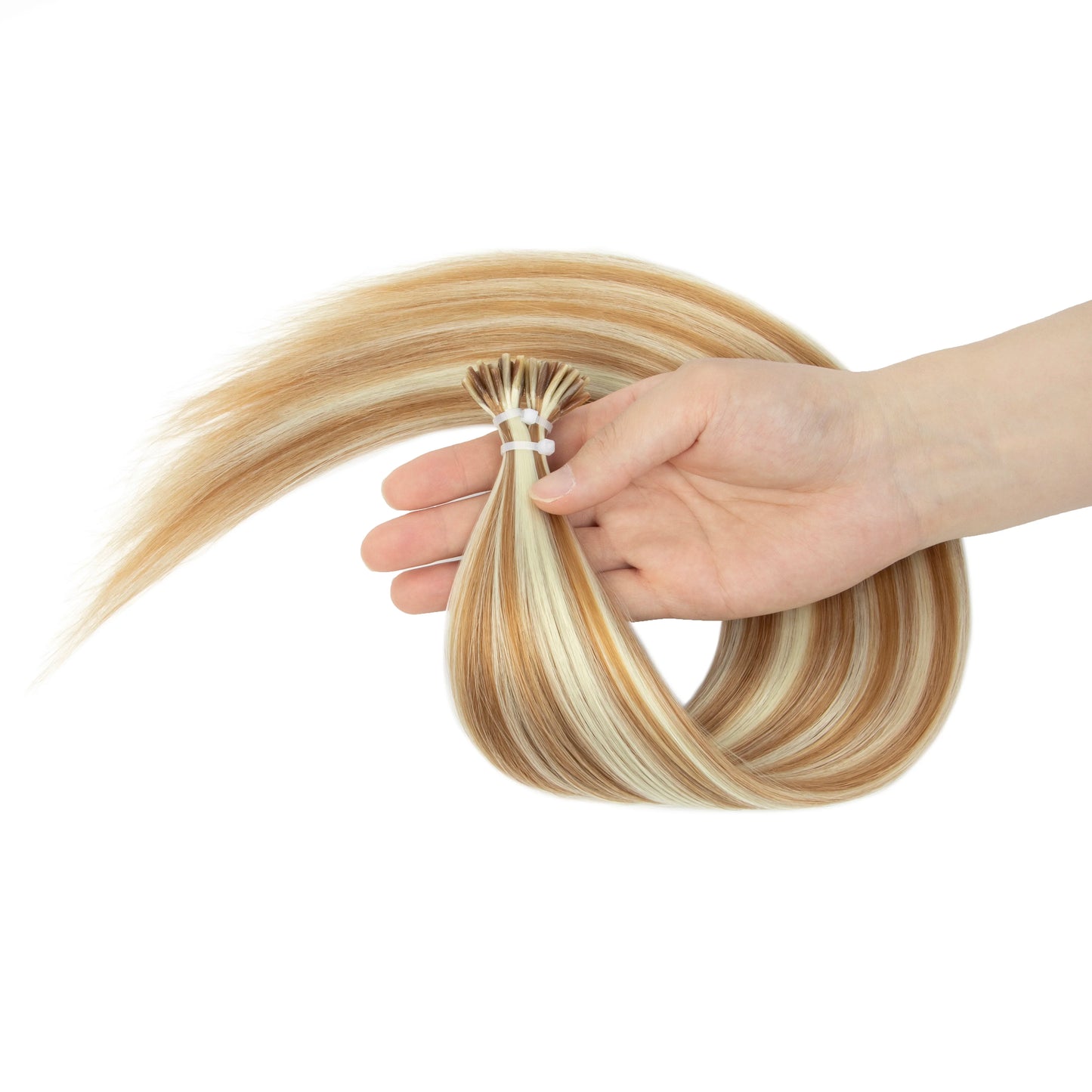 I-Tip Synthetic Hair Extensions 20 Inch | 50 Strands Straight