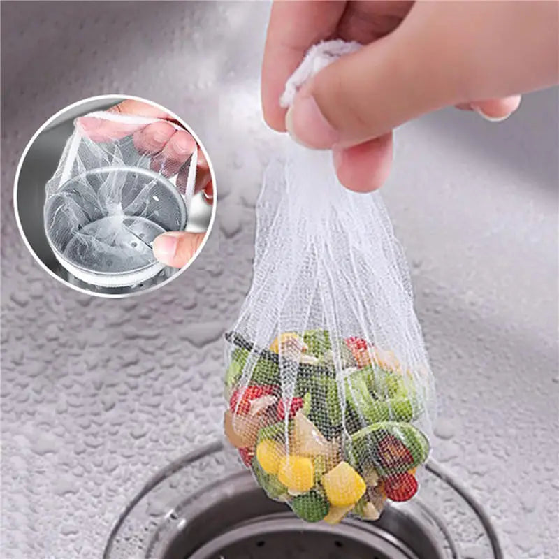 Kitchen Sink Filter Screen Drain Rack Stainless Steel Hanging Mesh Vegetable Washing Special Leftover Soup Water Filter Screen Peaceful Pleasures Health and Wellness