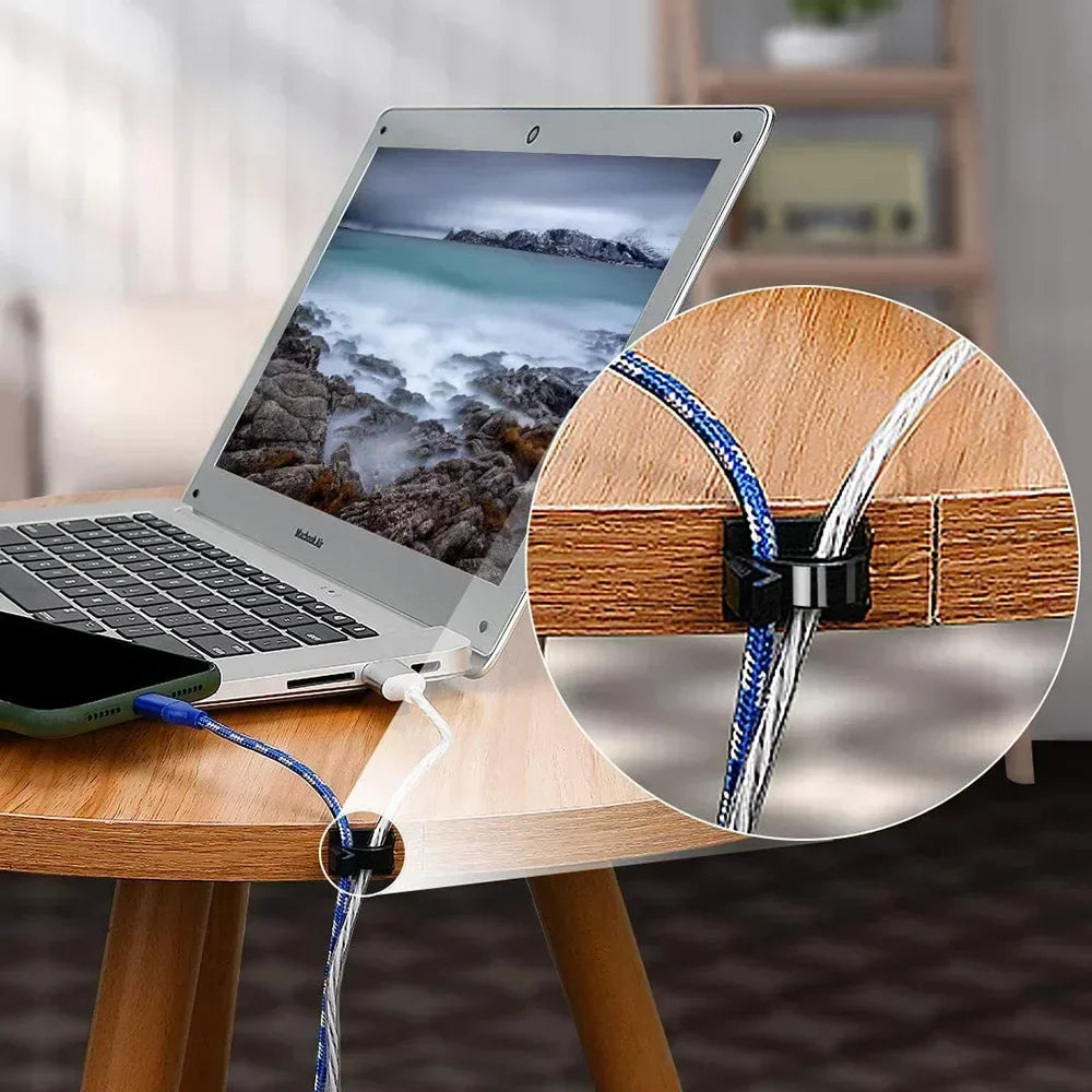 WINDER Cable Clearance Attache Guiding Line Wire Arrangement Clips Cord Holder Protector Electrician Pushing Tape Home 10/50PCS Peaceful Pleasures Health and Wellness
