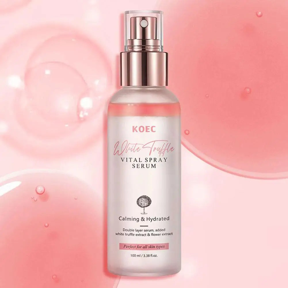 White Truffle Moisturizing Spray Deeply Nourishes Hydrating Face Mist Moisturizing Shrink Pores Oil Control for All Skin Types Peaceful Pleasures Health and Wellness