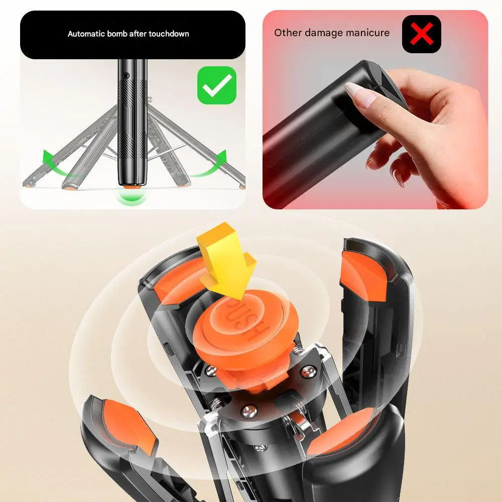1.35m Selfie Stick Tripod | Bluetooth Remote & Auto Phone Holder Peaceful Pleasures Health and Wellness