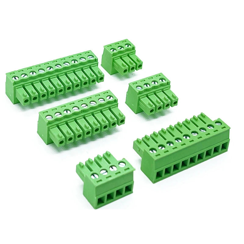 10Pcs 15EDG 3.5MM 3.81MM PCB Screw Terminal Block Connector PLUG PIN HEADER SOCKET 2/3/4/5/6/7/8/9/10/12P 3.5/3.81 KF2EDGK Peaceful Pleasures Health and Wellness