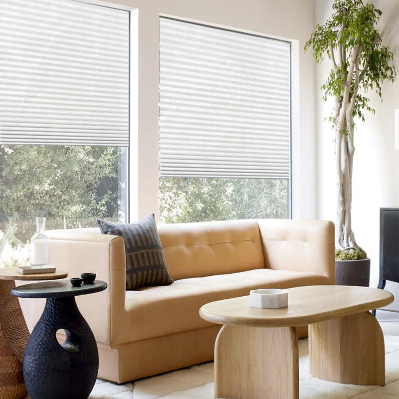 Self-Adhesive Pleated Window Blinds | Cordless No-Drill Shades