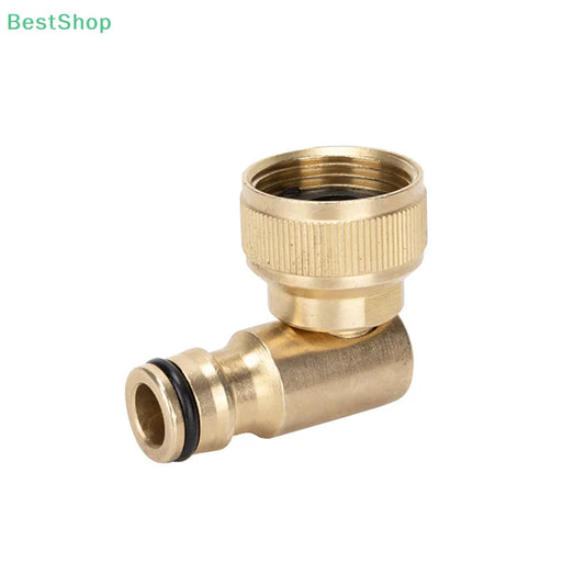 3/4" Brass Swivel Elbow Garden Hose Faucet Adapter Hose Faucet Adapter Oasis Select