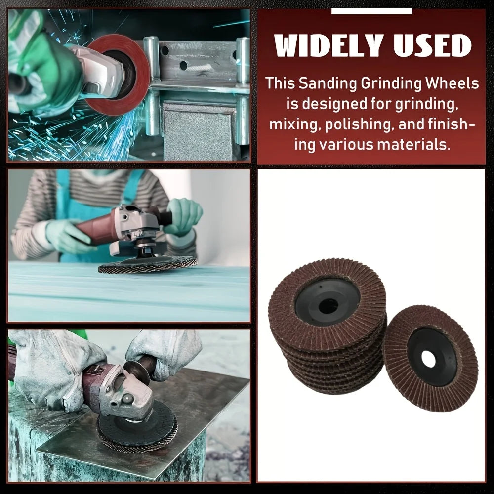 4" 100mm Grinding & Cutting Wheels for Angle Grinder – 3/5/10pk Peaceful Pleasures Health and Wellness