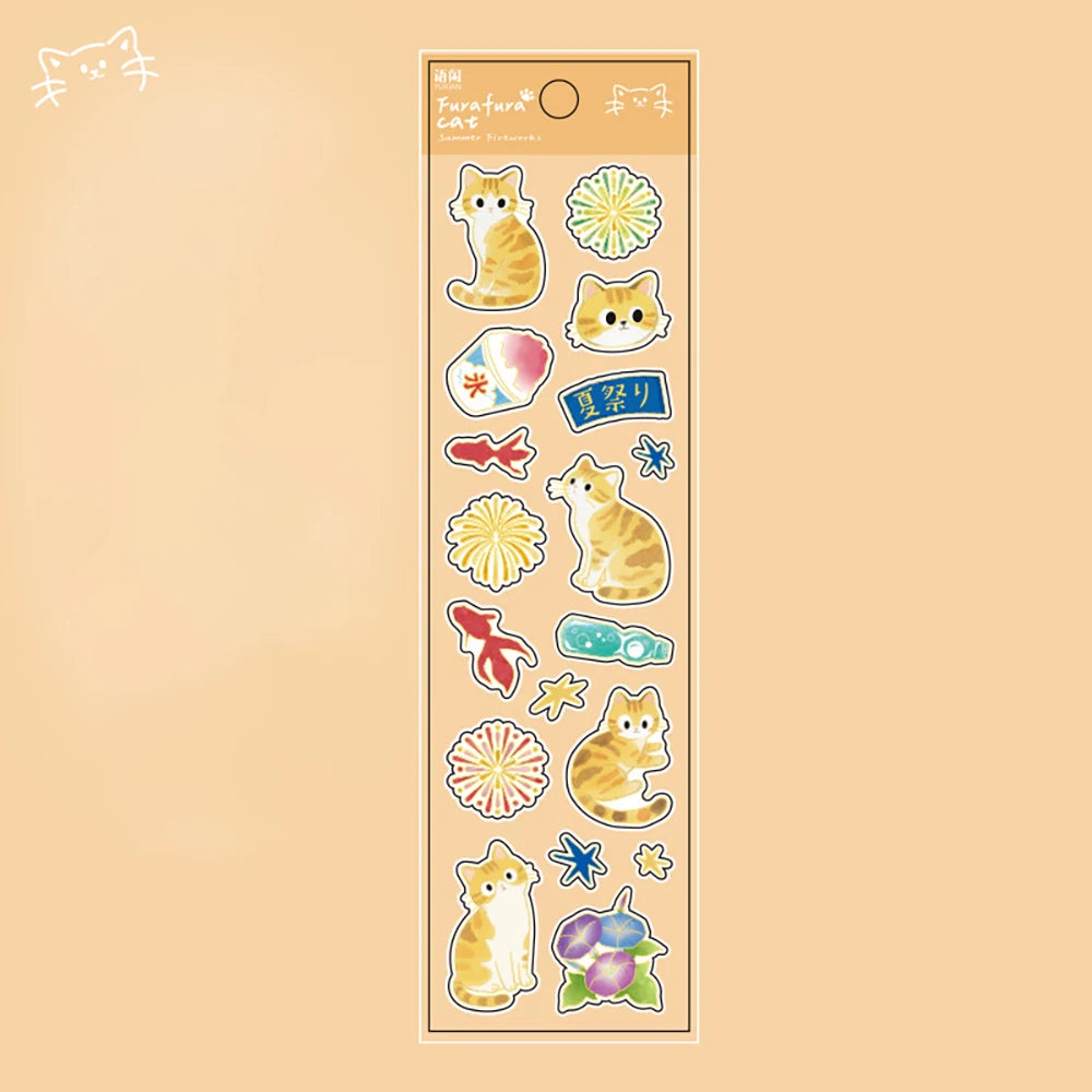 Cute Cat Pattern Handmade Account Photo Frame DIY Decoration Collage