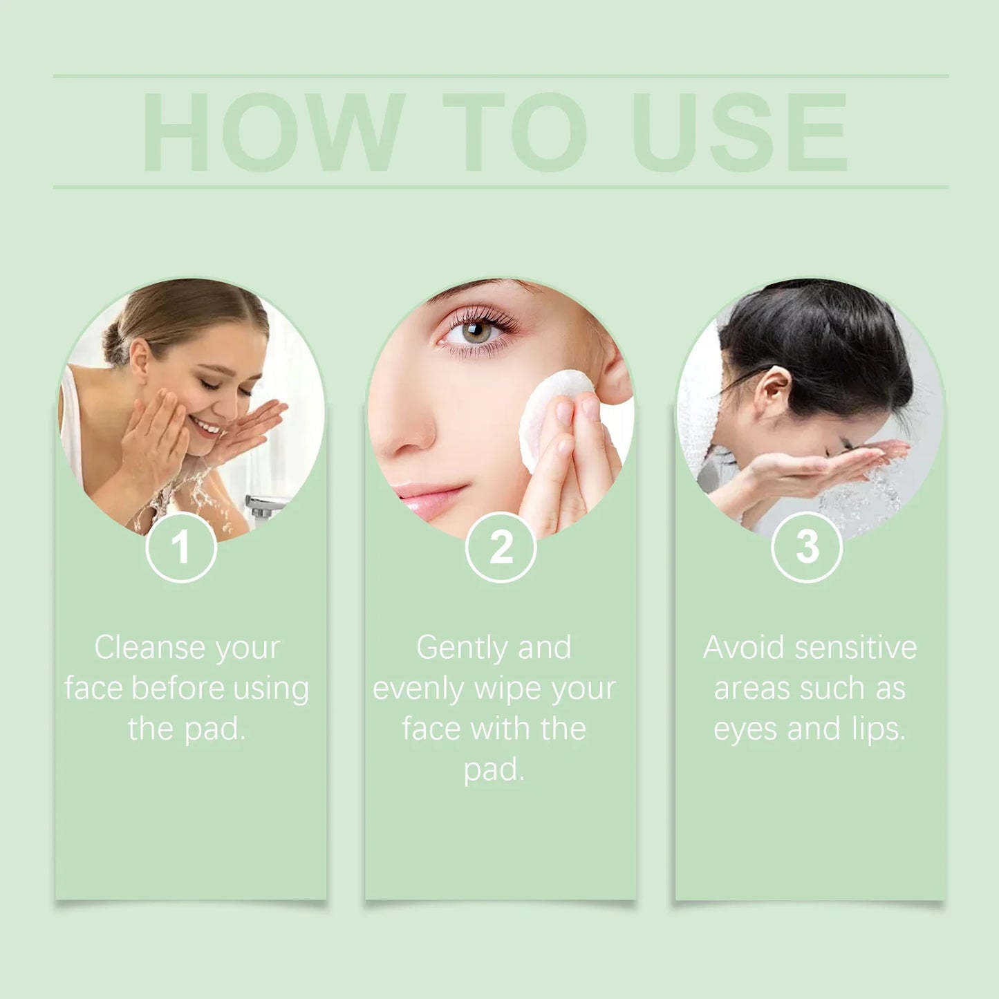 Salicylic Acid Exfoliating Facial Pads – 70ct Pore & Oil Control