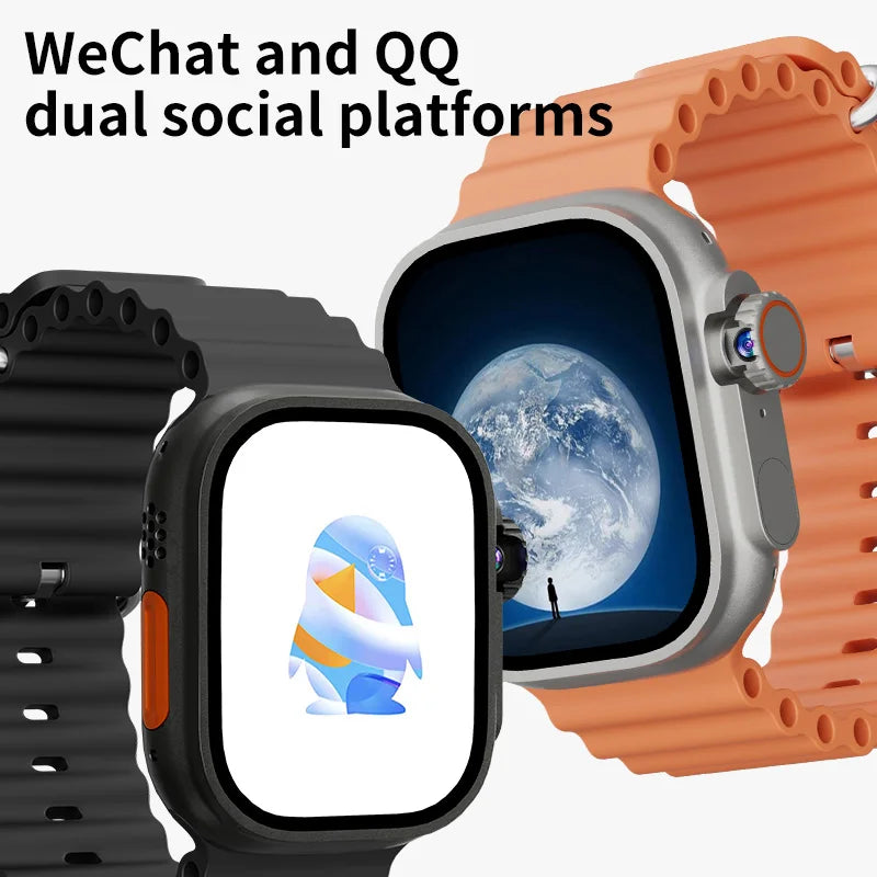 Zestbolt DW100 Pro+ 4G Smart Watch | 2.29" AMOLED, GPS, Touch ID