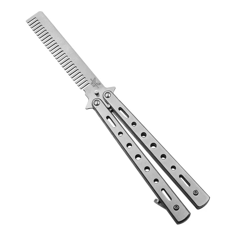 Butterfly Training Comb Stainless Steel Balisong Flipper