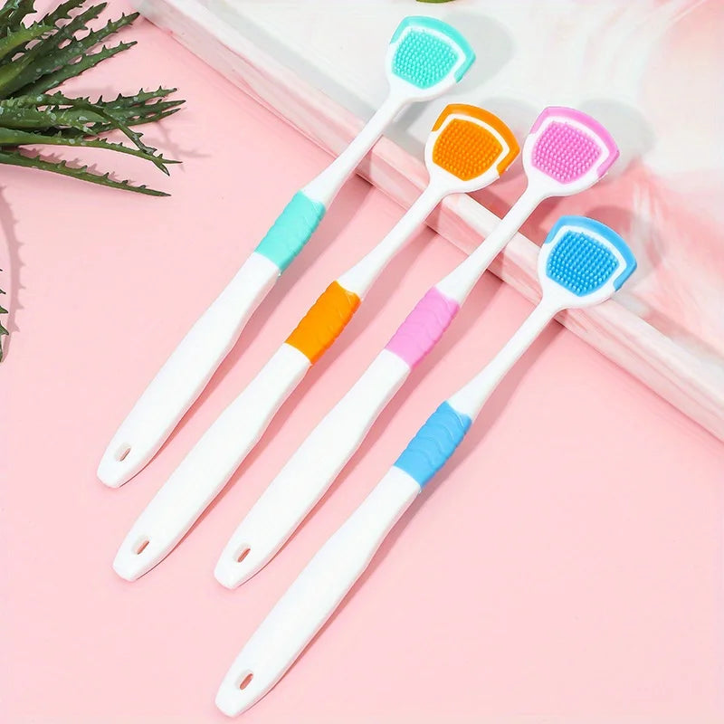 HygieneProCleanTongue Coating Scraper - Fresh Breath，Promote Oral Health，Gentle and Effective Cleaning Tools，Non-Slip Design，Ran Peaceful Pleasures Health and Wellness