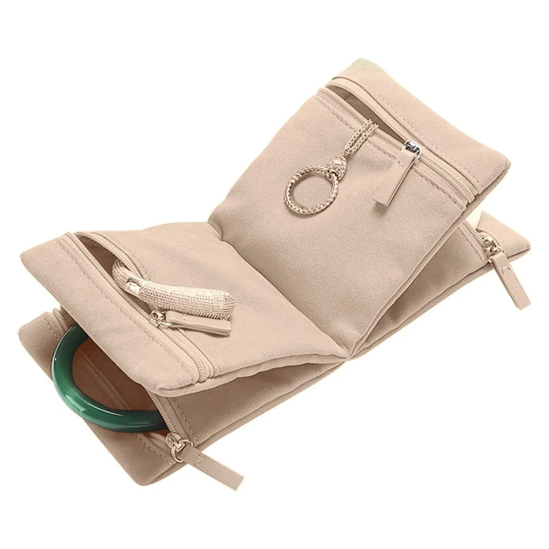 Portable Jewelry Storage Bag | Ring, Necklace & Bracelet Organizer