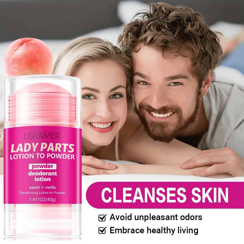 Women's Peach Vanilla Deodorant Lotion Multiple Fruits Perfume Exciting Ambiguous Atmosphere Long Lasting Fragrance Skin Care Peaceful Pleasures Health and Wellness