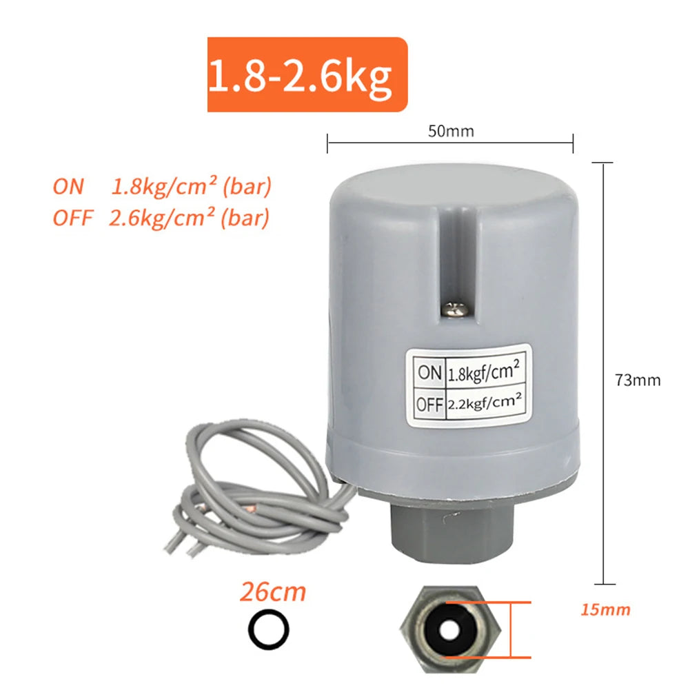 220 V Automatic Water Pump Pressure Switch 3 8 1 2 Mechanical