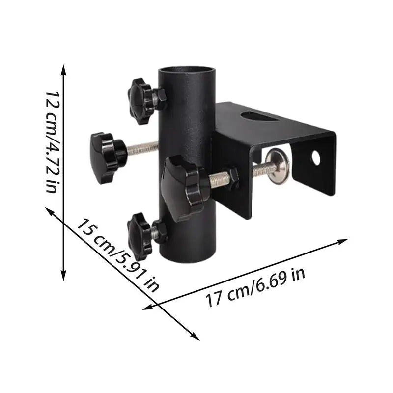 Adjustable Metal Patio Umbrella Holder & Parasol Stand