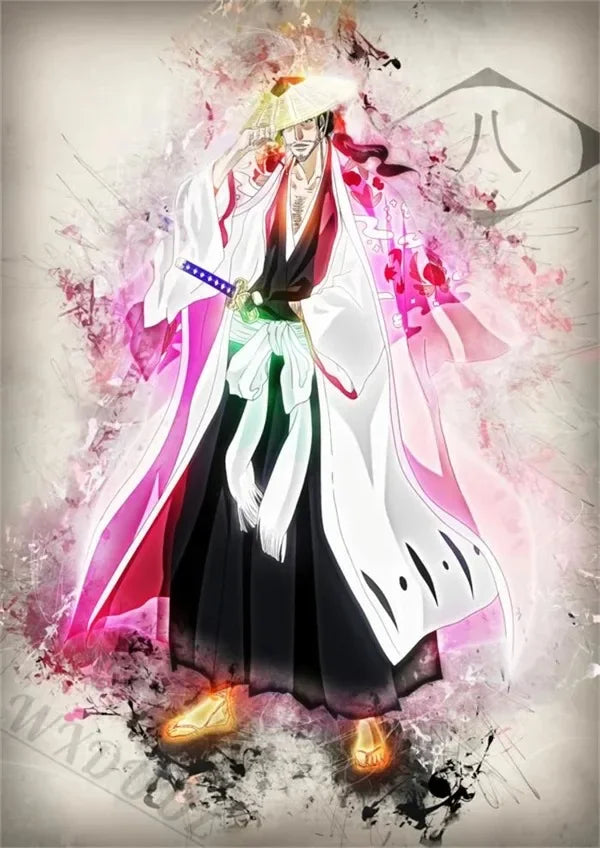 Bleach Anime Canvas Wall Art Poster | Living Room Décor Print