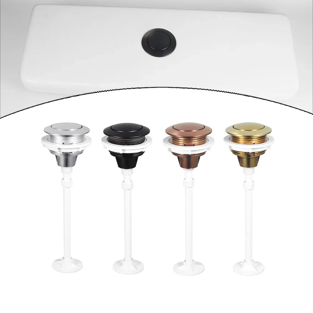 Toilet Flush Button for 38mm Valves | Silver, Black, Gold & Rose Gold