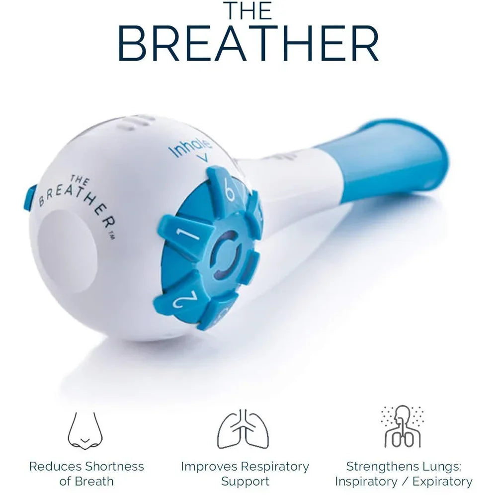 Sports Breathing Trainer – 6-Level Lung Exercise Mouthpiece
