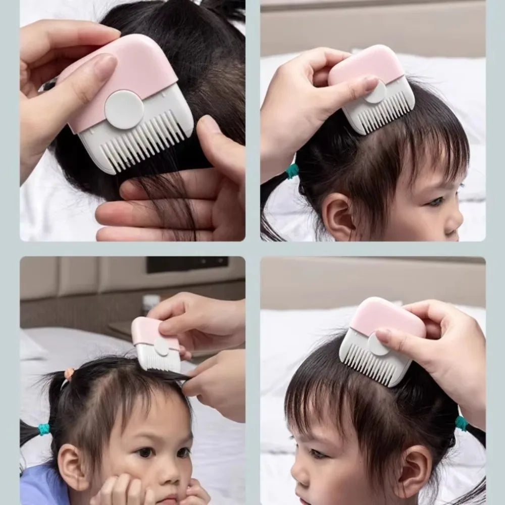 2 in 1 Baby Hair Cutting and Hairdressing Comb Manual Hair Trimmer for Baby Adult Double Edge Hair Razor Comb Portable Combs Peaceful Pleasures Health and Wellness