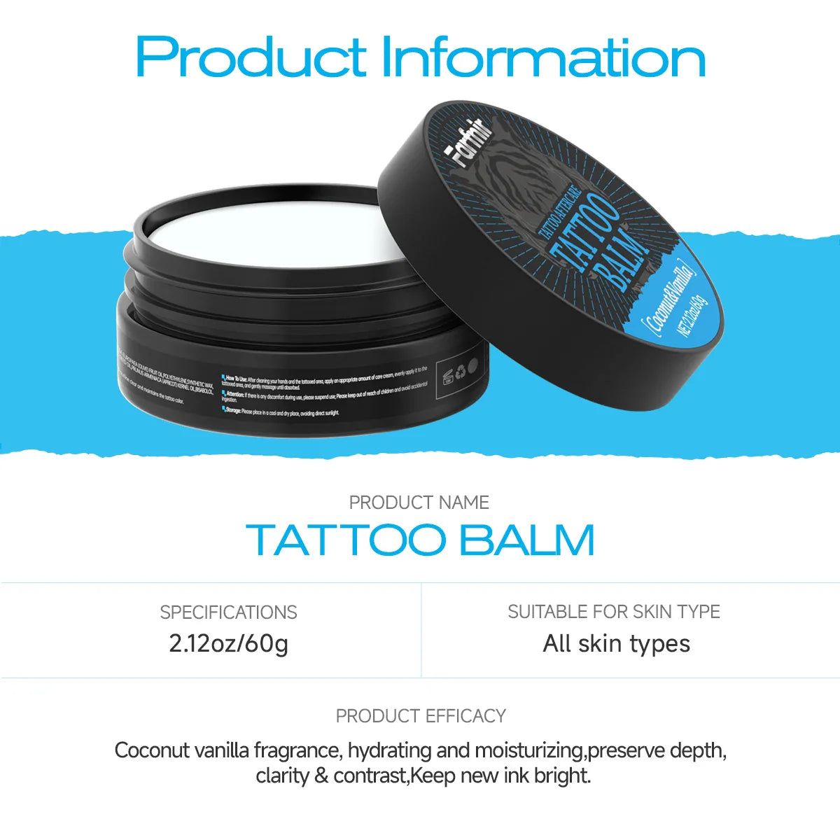 Tattoo Balm & Foaming Soap Set – Brighten & Moisturize Ink