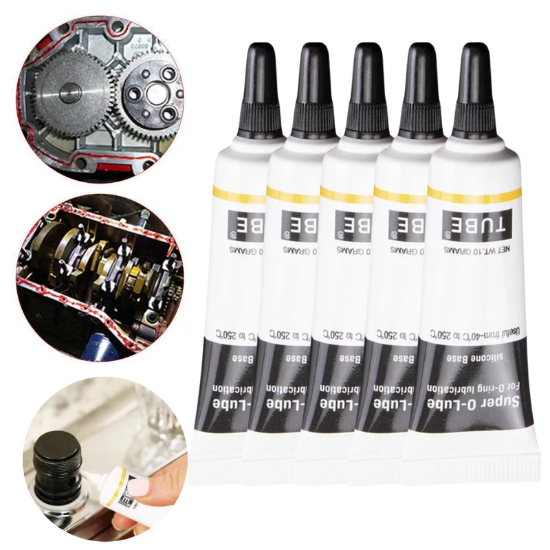 Silicone Lubricant Grease Waterproof Food Grade Lubricant Grease Heat-Resistant Maintenance Gel Machine Lubric ﻿10/20/50/100g Peaceful Pleasures Health and Wellness