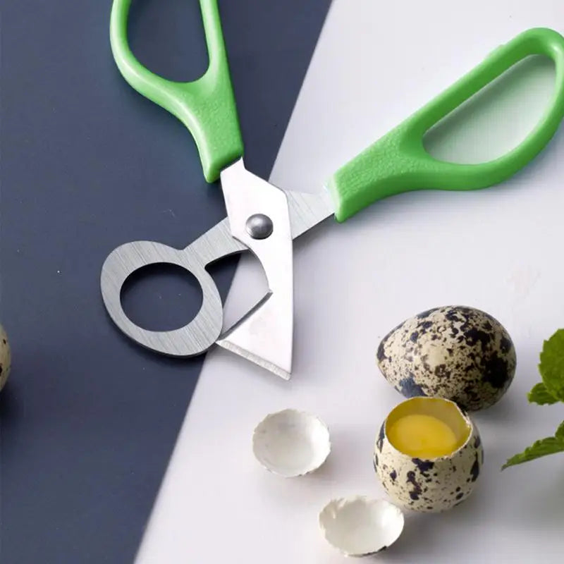 Pigeon Quail Open Crack Small Egg Shell Scissor Cut Bird Eggshell Separator Cigar Cutter Opener Tool Clipper Kitchen Tools Peaceful Pleasures Health and Wellness