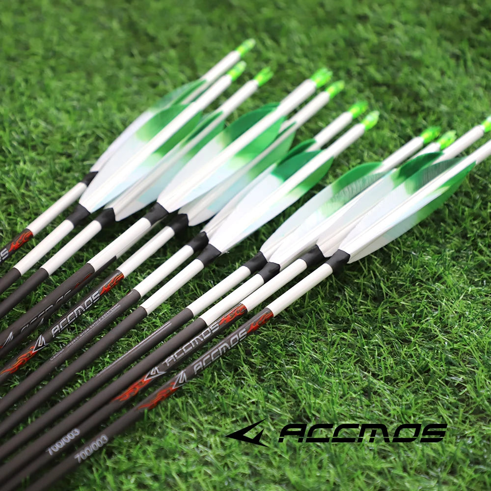 ID 6 2 Archery Carbon Arrow Spine 300 1800 Recurve Compound Bow