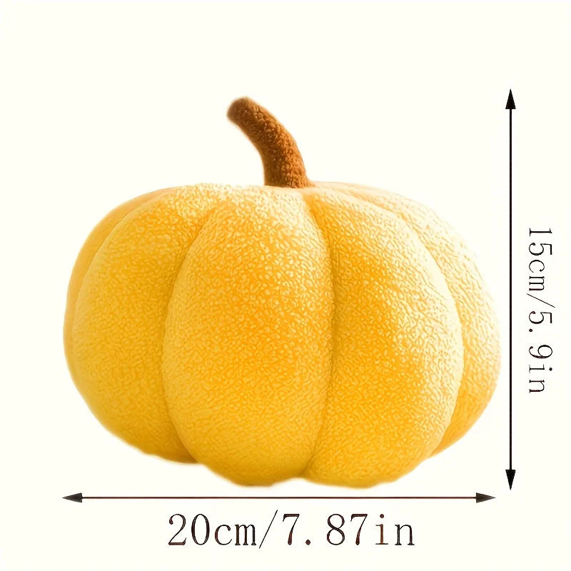 3D Pumpkin Plush Pillow | Fall Halloween Thanksgiving Décor