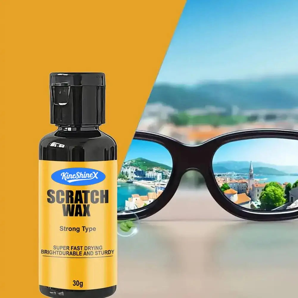 Car Glass Scratch Repair Wax For Repairing Glasses Car Windows Scratches Lens Repair Removal Fast Drying Polishing Paste Peaceful Pleasures Health and Wellness