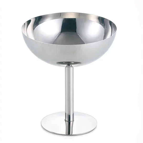 Stainless Steel Salad Cup Ice Cream Dessert Bowl Portable Kitchen