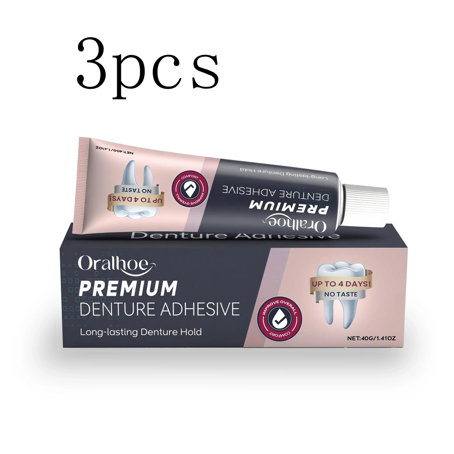 Denture Fixative Adhesive – Secure Hold & Natural Smile Daily
