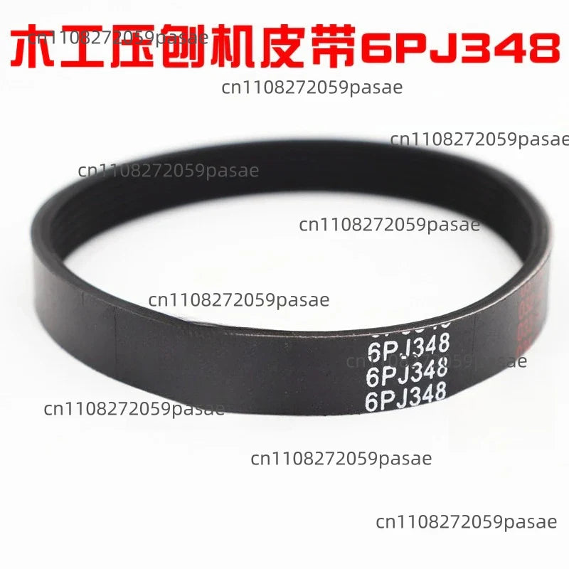 6PJ348 Poly V-Ribbed Belt 13" for Woodworking Planer Machine