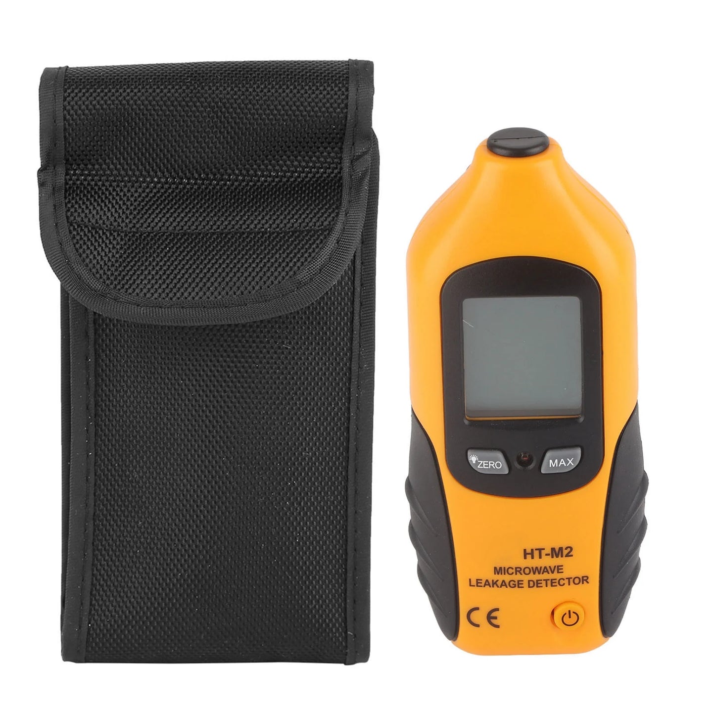 HT M2 Digital LCD Display Microwave Leakage Detector High Accuracy Radiation Meter Tester Microwave Leakage Detector Peaceful Pleasures Health and Wellness YELLOW