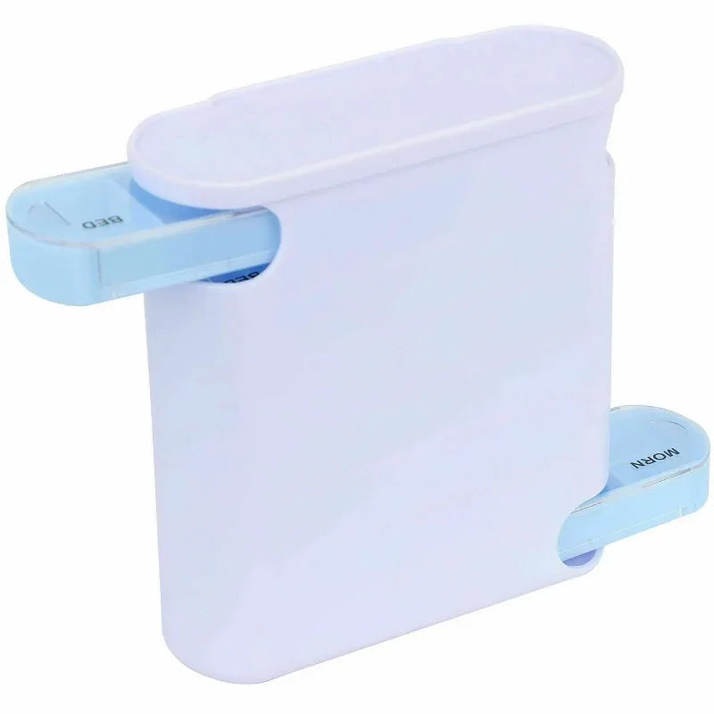 7-Day Weekly Pill Organizer | 28 Compartments AM/PM