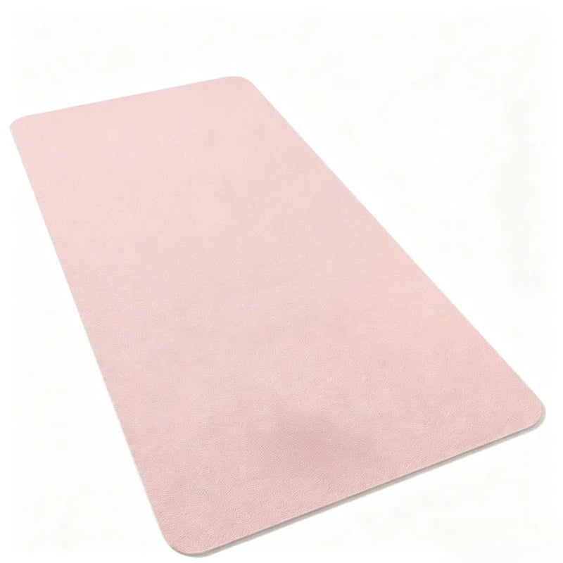 1pc Computer Accessories Solid Color Office Keyboard Desktop Mat Dormitory Study Desk Mat Peaceful Pleasures Health and Wellness pink 40x120cm