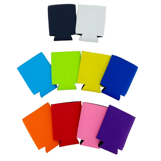 Cooler Sleeves Bulk Sublimation Insulated Foam for Beer Collapsible Plain Drink Holder Cold Soda Insulator, 12oz Regular Peaceful Pleasures Health and Wellness