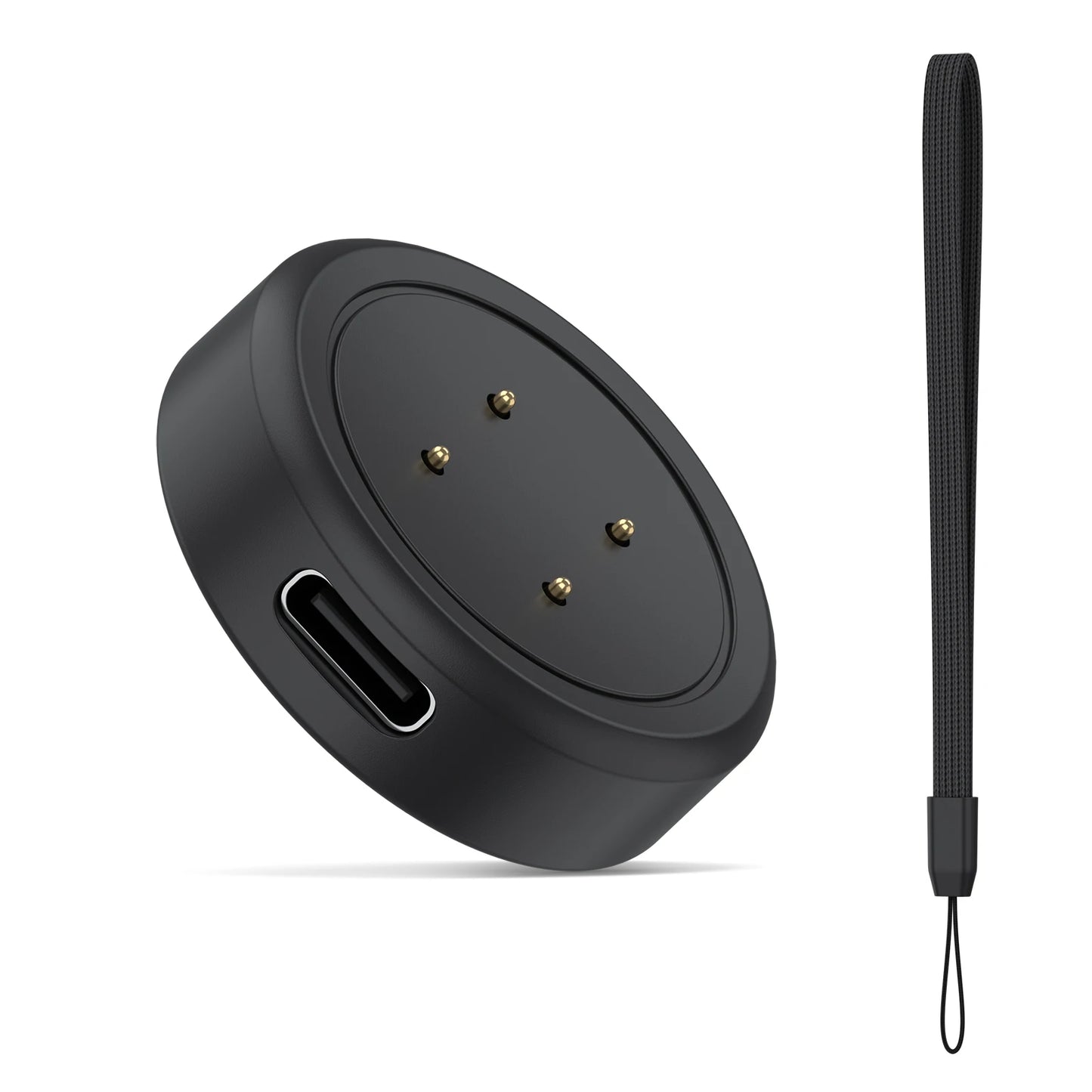 Hight Quality Charging Dock For Google Pixel Watch 3/3XL/2 Fast Charging Dock Holder With Lanyard For Google Pixel Watch 3 Peaceful Pleasures Health and Wellness Black