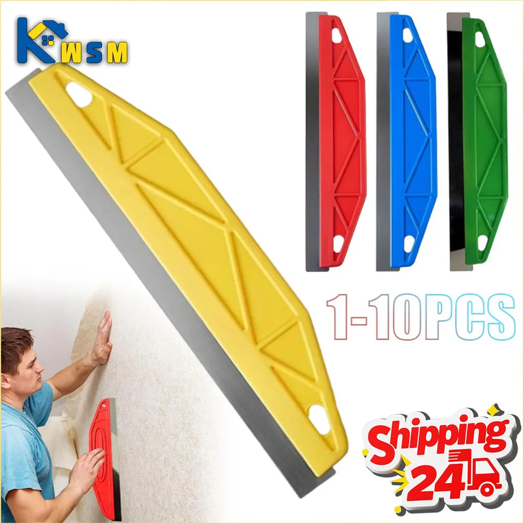 Stainless Steel Putty Knife Set – Scraper & Drywall Trowel 1–10 PCS